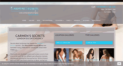Desktop Screenshot of carmenssecrets.com